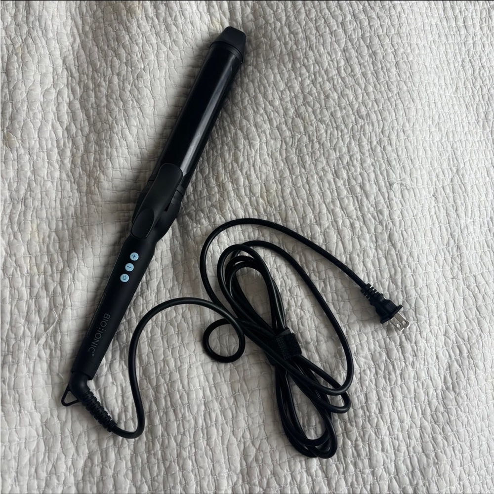 Black Hair Curling Wand Bio Ionic
